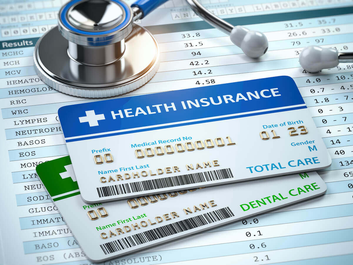 health and dental insurance cards